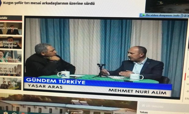 BAŞKAN ALİM ARAS TV DE