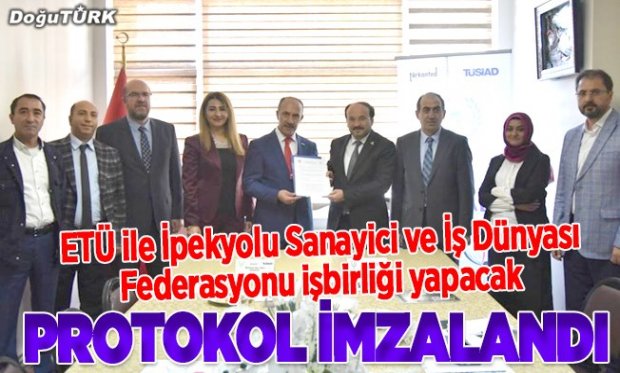 ERZURUM TEKNİK ÜNİVERSİTESİ İLE İŞ BİRLİĞİ