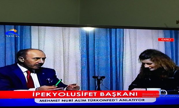 BAŞKAN ALİM TÜRKONFED İ ANLATIYOR