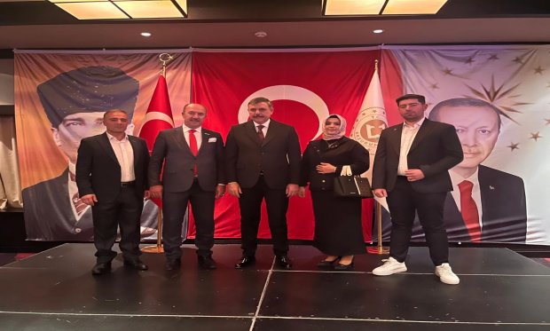 Başkan ALİM ve Ekibi 29 Ekim Cumhuriyet Bayramı Kabul Töreni Katıldı